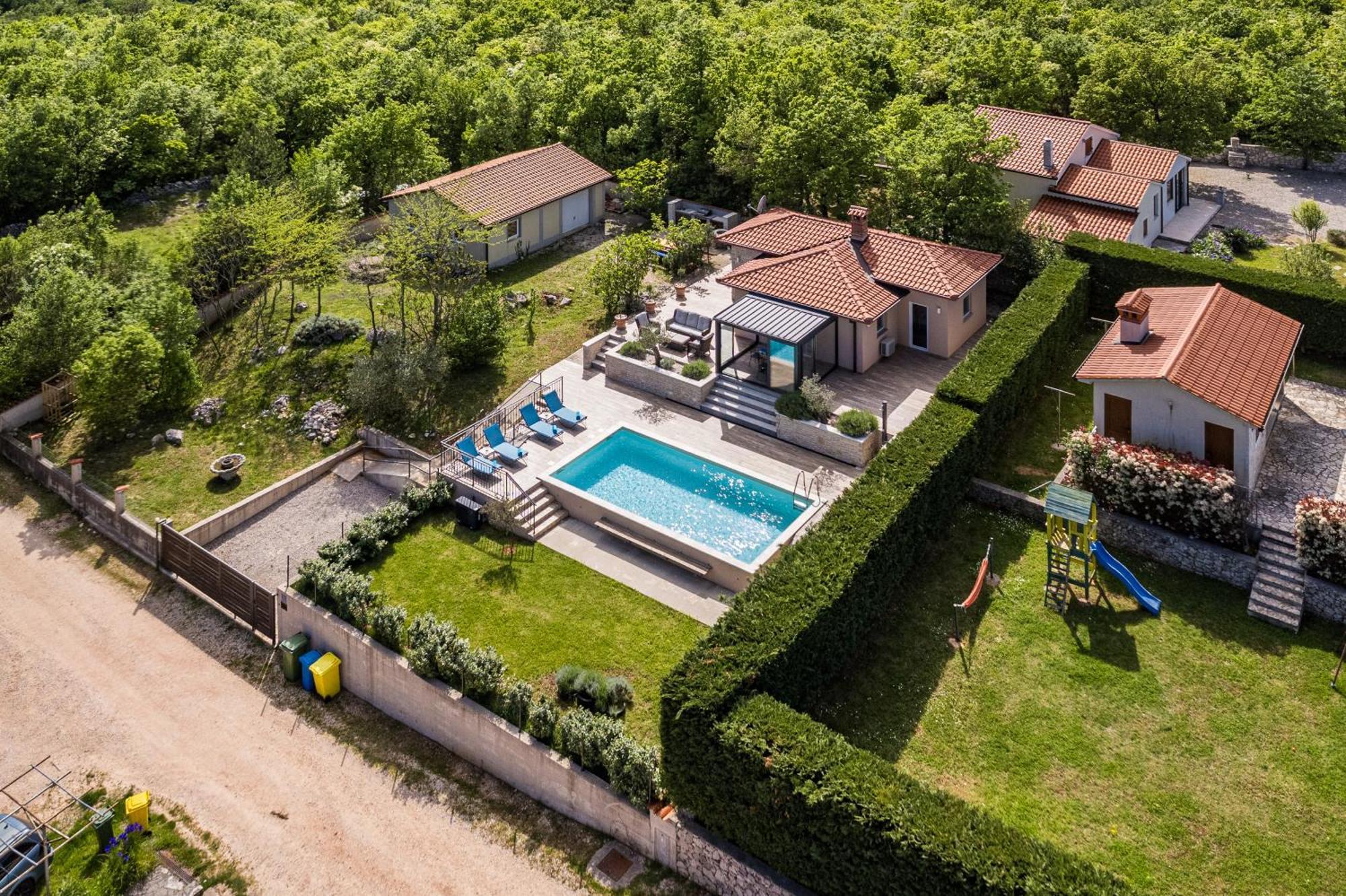 Krasna Kuca Villa Labin  Dış mekan fotoğraf